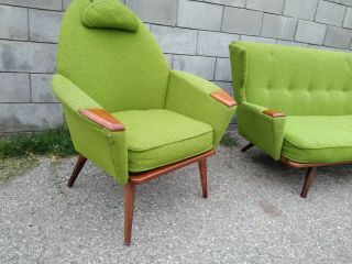 Adrian Pearsall Lounge chair and sofa Craft Associates Mid Century Modern 5