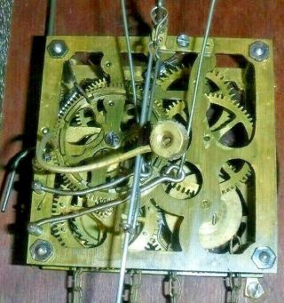 Antique c.  1905 American Cuckoo Co. ,  Philadelphia Clock 2 Weight 10