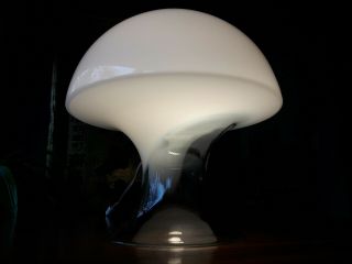 Mid Century Modern Gino Vistosi Murano Glass Mushroom Table Lamp,  Italy,  1970s 11