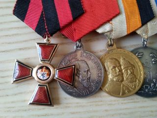 Imperial Russian Order medal Group Russia Order Saint Vladimir Saint George 3
