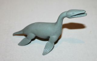 Vintage Marx Light Gray Kronosaurus Prehistoric Playset Dinosaur