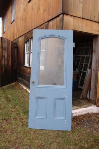 Old Front Door Heavy W/thick Glass