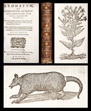 1593 Orta,  Monardes & Acosta Medicinal Plants Of India & America Medical Botany