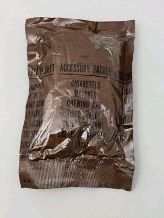 Vietnam War C Ration Accessory Packet w/Cigarettes 2