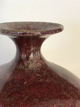 DAVID CRESSEY EARTHGENDER Signed Glazed Ceramic Vase California Modern Pottery 8