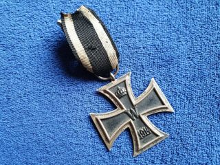 Iron Cross,  2:nd Class,  Marked At The Ring