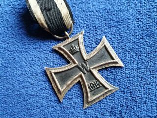Iron Cross,  2:nd class,  marked at the ring 2