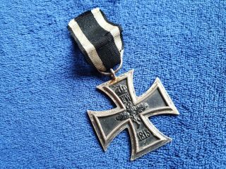 Iron Cross,  2:nd class,  marked at the ring 3