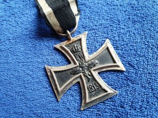 Iron Cross,  2:nd class,  marked at the ring 4