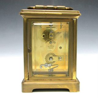 Antique Bailey Banks & Biddle French Charles Hour Carriage Clock for Repair 6