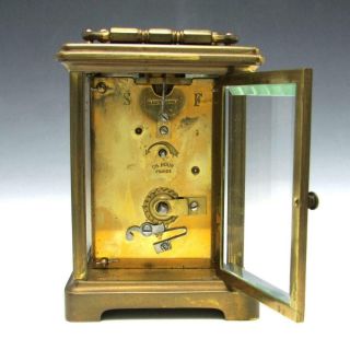 Antique Bailey Banks & Biddle French Charles Hour Carriage Clock for Repair 7
