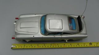 Vintage 1965 Gilbert James Bond 007 Aston Martin DB5 Tin Car Toy / Japan Read 10
