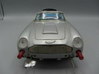 Vintage 1965 Gilbert James Bond 007 Aston Martin DB5 Tin Car Toy / Japan Read 2