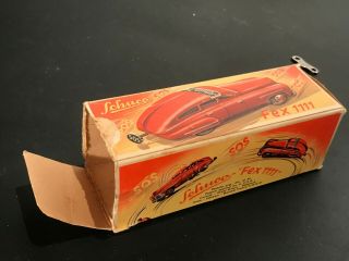 c.  1950 US Zone Germany Schuco Fex 1111 SOS Tin Windup Clockwork Car Toy 10