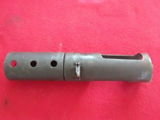 STEN WW2 Mk2 barrel nut with front sight and ejector. 2