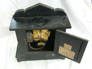 Antique - H.  A.  C - Ornate Corinthian Style 8 Day Pendulum Mantle Clock - GWO - circa 1900 8