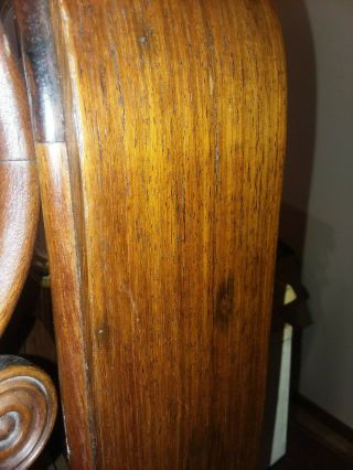 Elegant E.  Ingraham Doric Mantle Shelf Parlor Clock 9