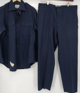VtG USAF Air Force Senior Master Sergeant Creighton Uniform Shirt Pants Wool 10