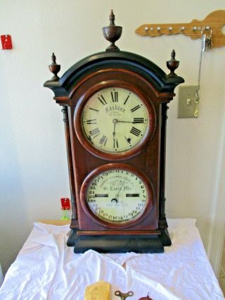 Seth Thomas Fashion Clock 1875 Southern Calendar Clock 1876 Everything