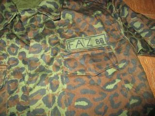 UNKNOWN? MILITARIA ARMY COTTON CAMO SHIRT 5,  Very Good 2