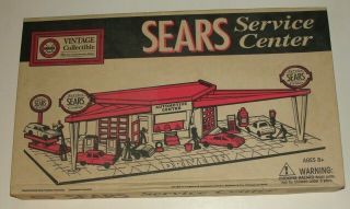 Marx Sears Service Center Play Set 1995 Box