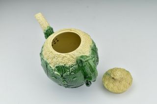 18th Century Staffordshire Whieldon Wedgwood Cauliflower Earthenware Teapot 6