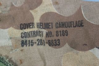 US Vietnam M1 Helmet Mitchell Camo 1965 Cover TWILL COVER ONLY C68 12