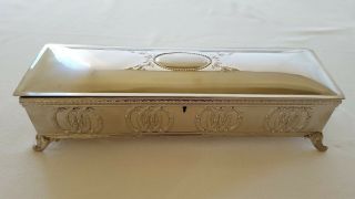 Antique Wmf Art Nouveau Glove Box Or Jewelry Box Germany 1900´s Hallmarked Offer