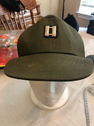 Us Army Vietnam Hot Weather Utility Field Hat / Cap Og106 Size 7