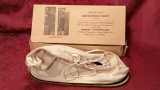 Vintage Medical Device Quackery Bronson Orthopedic Boot