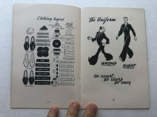 1947 U.  S.  Navy Sailor Recruit Guide 5