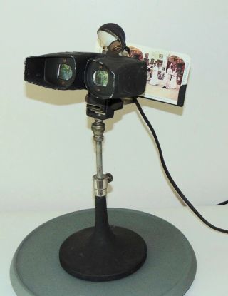 Antique Art Deco Black Stereoviewer