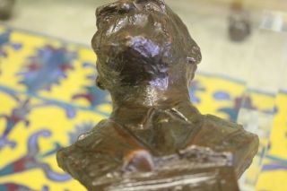 Henry Kirk Bush - Brown (Amer.  1857 - 1935) Bronze of Bryce 11