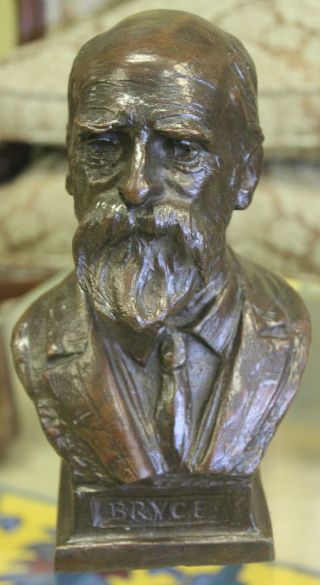 Henry Kirk Bush - Brown (amer.  1857 - 1935) Bronze Of Bryce