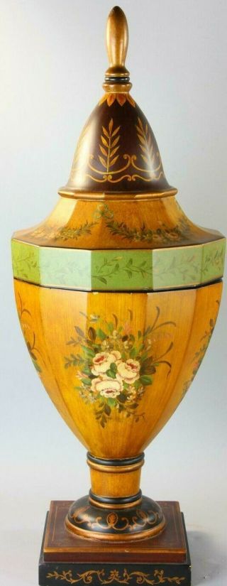 CLASSICAL Painted Large Adams Style URNS URN 2