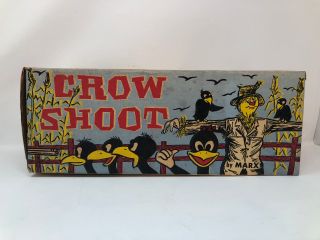 Marx Crow Shoot Target Game With Box