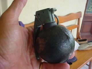 Vietnam Practice inert Dummy Hand Grenade US Military Training. 10