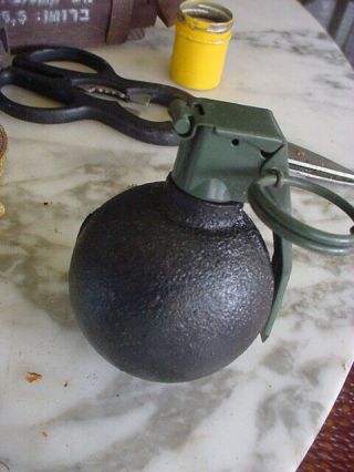 Vietnam Practice inert Dummy Hand Grenade US Military Training. 12