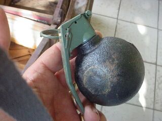 Vietnam Practice inert Dummy Hand Grenade US Military Training. 2