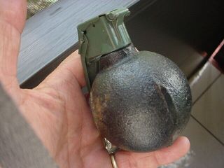 Vietnam Practice inert Dummy Hand Grenade US Military Training. 5