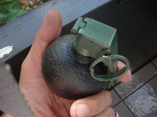 Vietnam Practice inert Dummy Hand Grenade US Military Training. 7