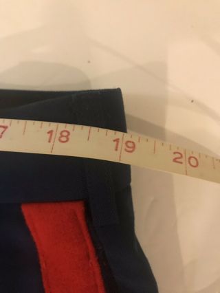 USMC Dress Blues Pants Trousers Blood stripes 36 L Altered inseam 33 Waist 38” 5