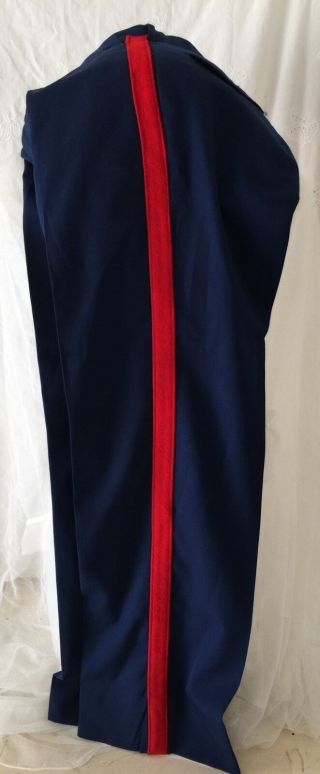 USMC Dress Blues Pants Trousers Blood stripes 36 L Altered inseam 33 Waist 38” 7
