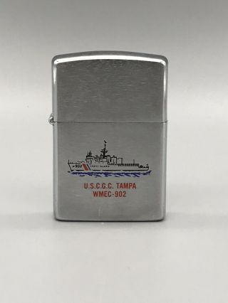Zippo USCGC Tampa WMEC - 902 Military Coast Guard Lighter - Never been struck 2