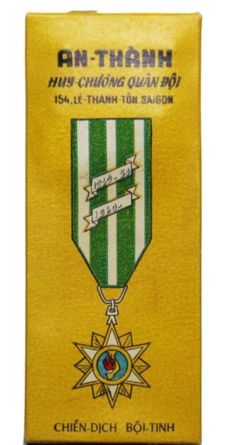 Wartime Vietnam Campaign Medal Box Vietnamese Manufacture