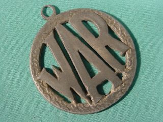 Rare Vietnam Theater Made Sand Cast War Pendant Special Forces Macv Sog Recon
