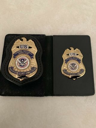 Us Federal Police Security Director Badge Transportation Administration