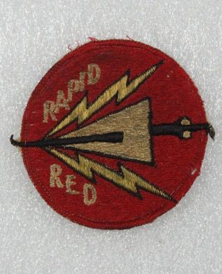 Usaf Air Force Patch: 68th Fighter - Interceptor Squadron Red Flight