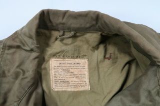 VINTAGE WWII M - 1943 Field Jacket Size 36 R SMALL USA ARMY AUTHENTIC 5
