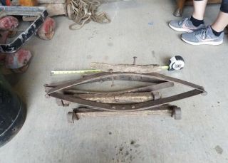 2 Vintage Buggy Seat Springs Horse Drawn Buckboard Carriage Antique Wagon